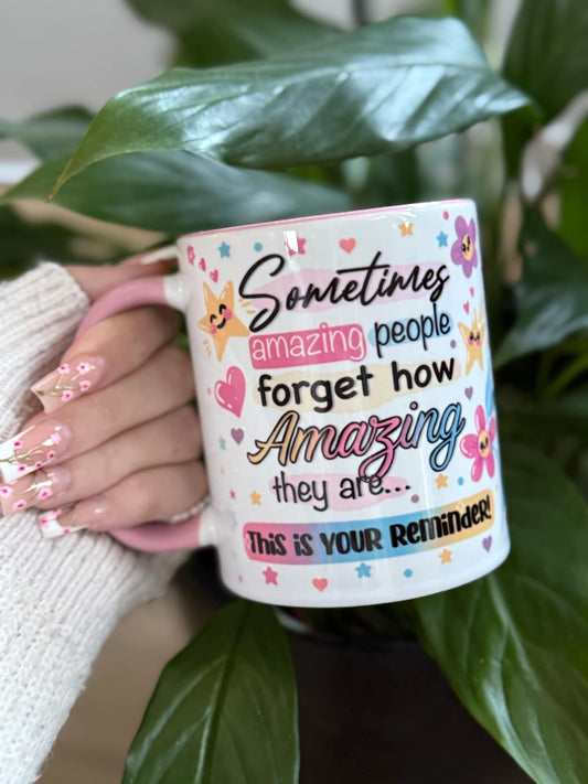 Sometimes amazing people mug